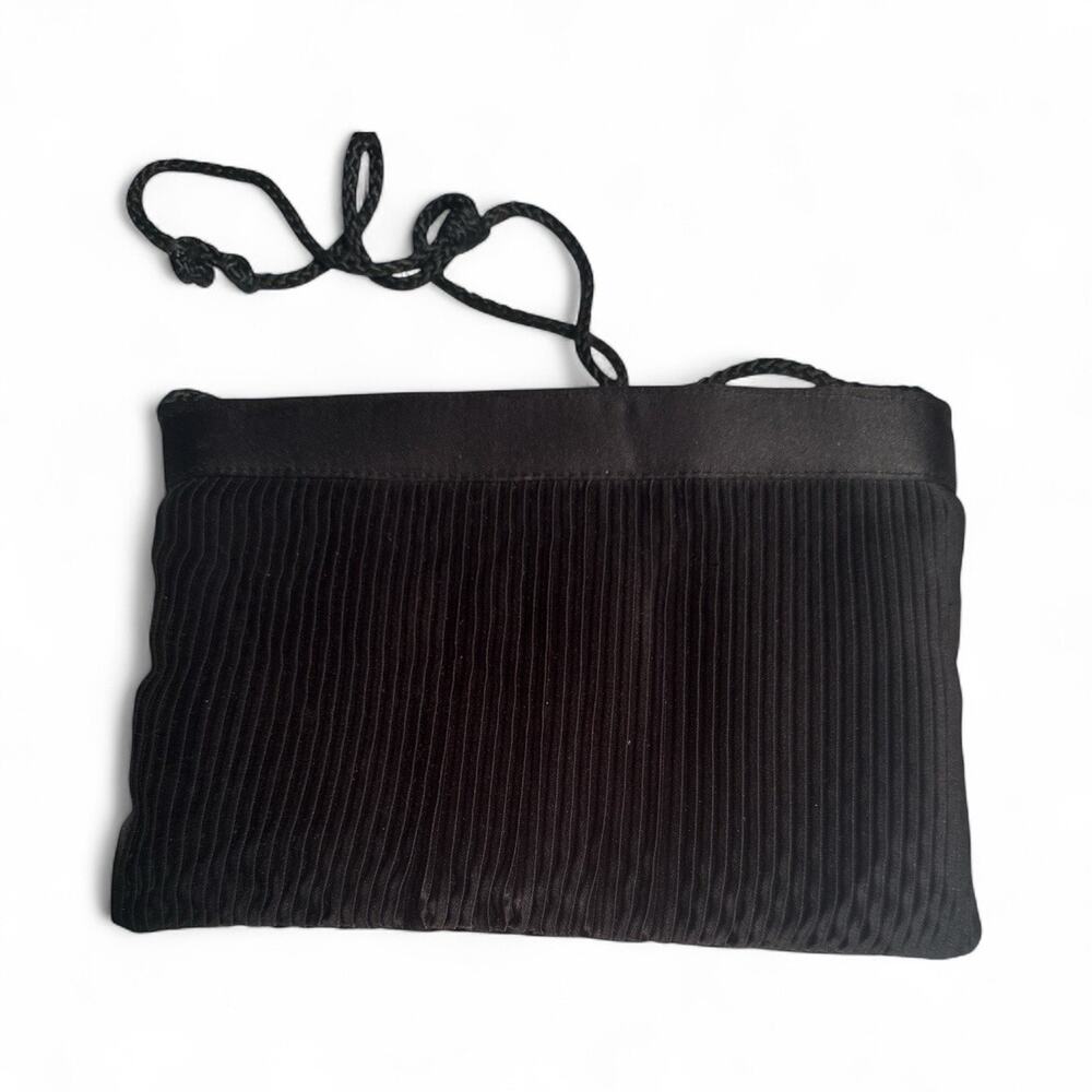 Vintage Walborg black evening clutch or purse.